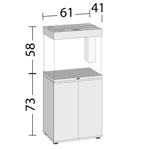 Juwel Lido 120 Lightwood LED Aquarium & Cabinet