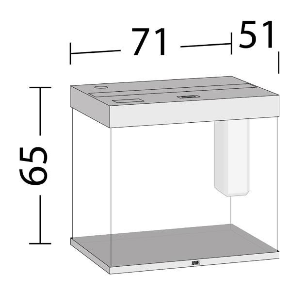 Juwel Lido 200 Black LED Aquarium