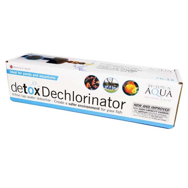 Evolution Aqua Dechlorinator Inline Tap Water Detoxifier 12" Single