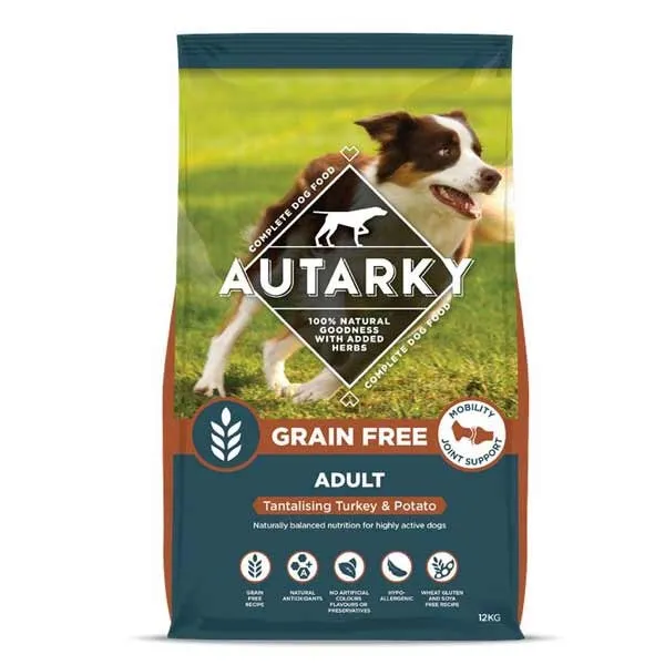 Autarky Turkey & Potato Grain Free Adult 12kg Dry Dog Food