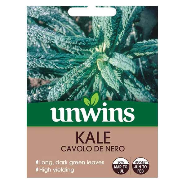 Unwins Kale Cavolo de Nero Seeds