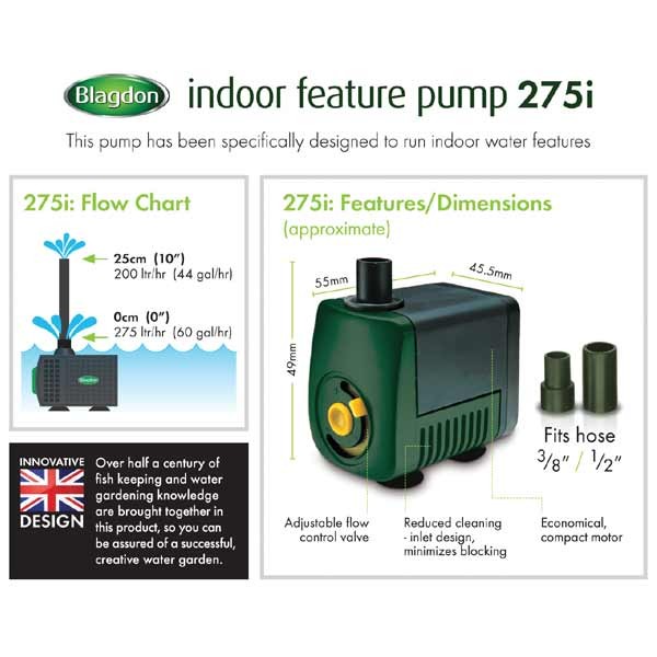 Blagdon Minipond Feature Pump 275i