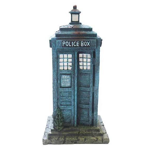 Betta Small Blue Telephone Box Décor