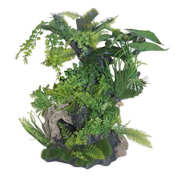 Betta Medium Root & Plants 27cmx20.5cmx42cm