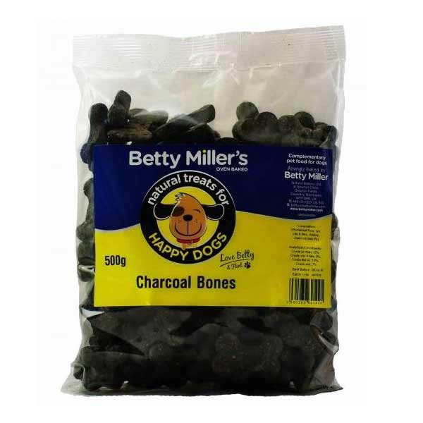 Betty Miller Everyday Charcoal Bones 500g Dog Treat