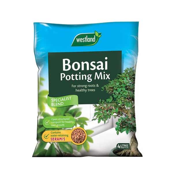 Westland Bonsai Potting Compost (Enriched with Seramis) 4 Litres