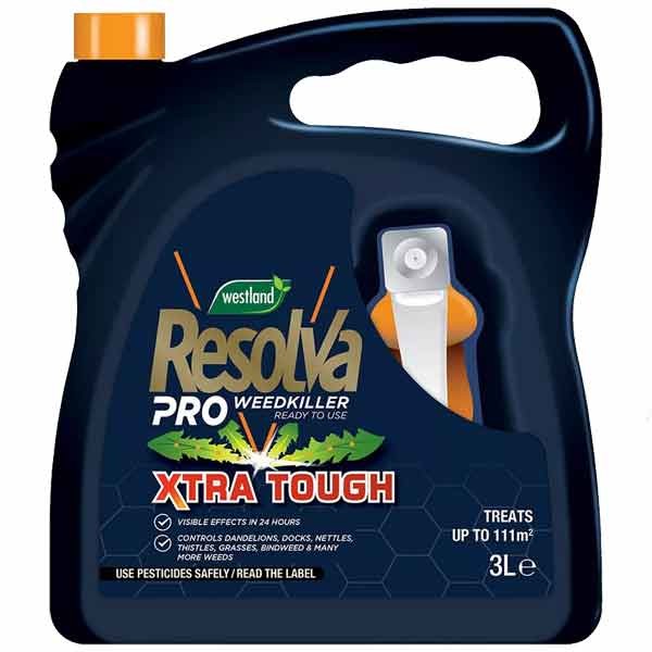 Resolva Pro xtra Tough Weedkiller Ready to Use 3 Litre