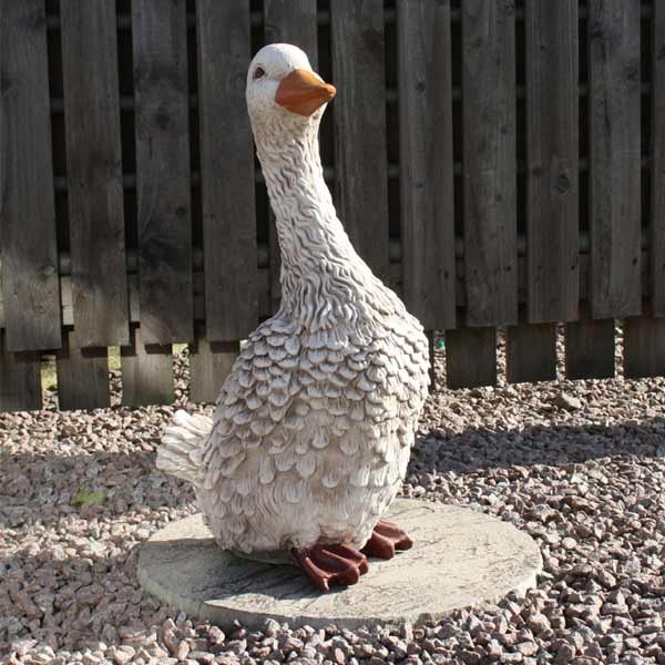 Goose Stone Garden Ornament (Large) 74cm