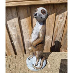 Meerkat Stone Garden Ornament (Small) 20cm