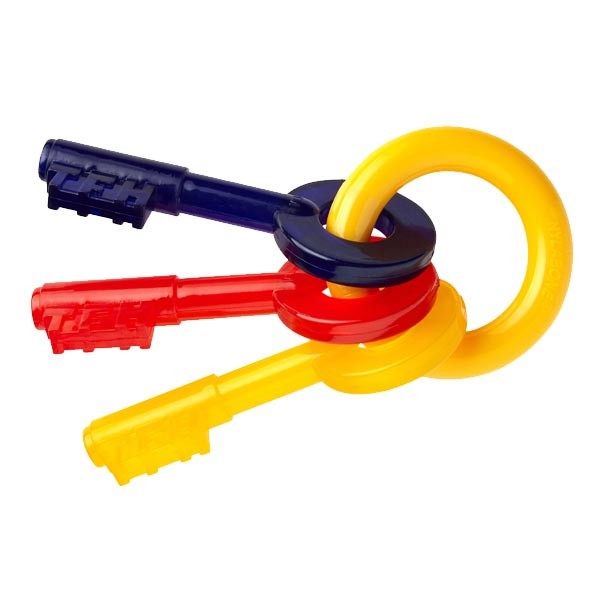 Nylabone Puppy Keys Chew Bacon Extra Small