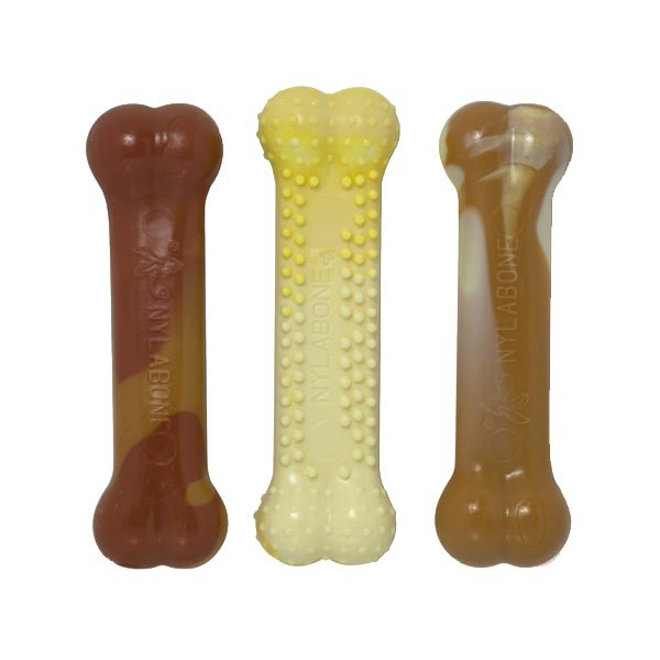 Nylabone Extreme Bone Triple Pack Chicken/Vanilla/Corn Small