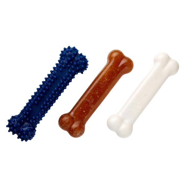 Nylabone Puppy Bone Triple Pack Chicken Small