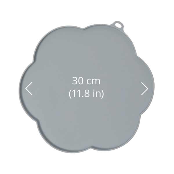 Catit Flower Placemat Grey Medium