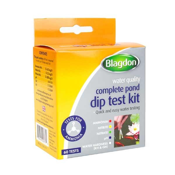 Blagdon Complete Pond Dip Test Kit 60 tests