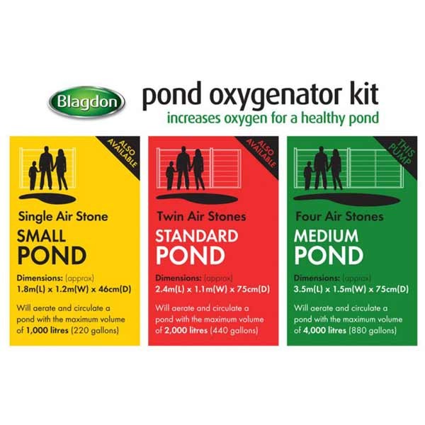 Blagdon Pond Oxygenator Kit 4 Outlets