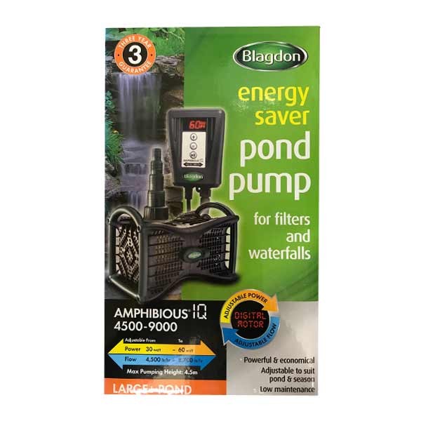 Blagdon Amphibious IQ Energy Saver Pump 4500-9000