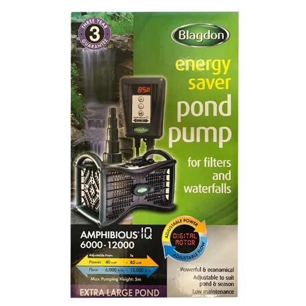 Blagdon Amphibious IQ Energy Saver Pump 6000-12000