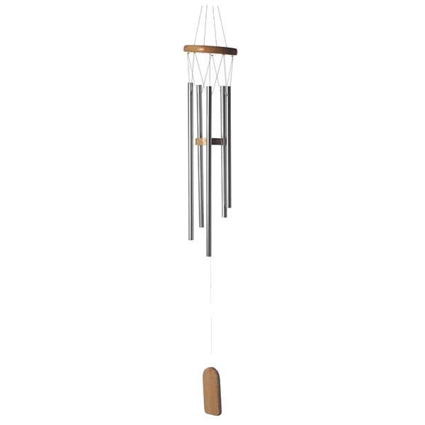 Wooden Wind Chime With Metal Tubes 77cm