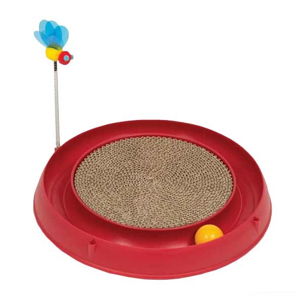 Catit Play Circuit Ball Toy Red