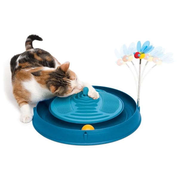 Catit Play Circuit Massager Blue