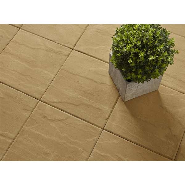 Ashford Paving Riven Buff 450x450mm