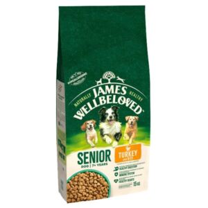 James Wellbeloved Turkey & Rice Senior 15kg Dry Dog Food