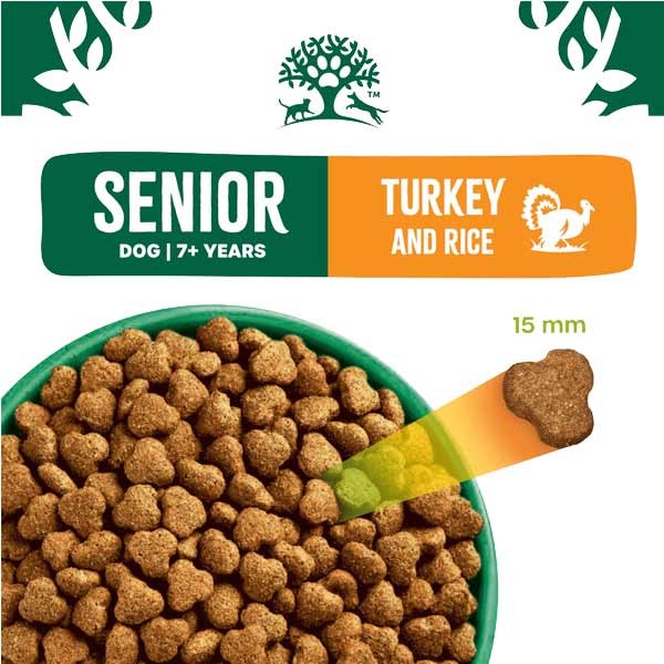 James Wellbeloved Turkey & Rice Senior 15kg Dry Dog Food