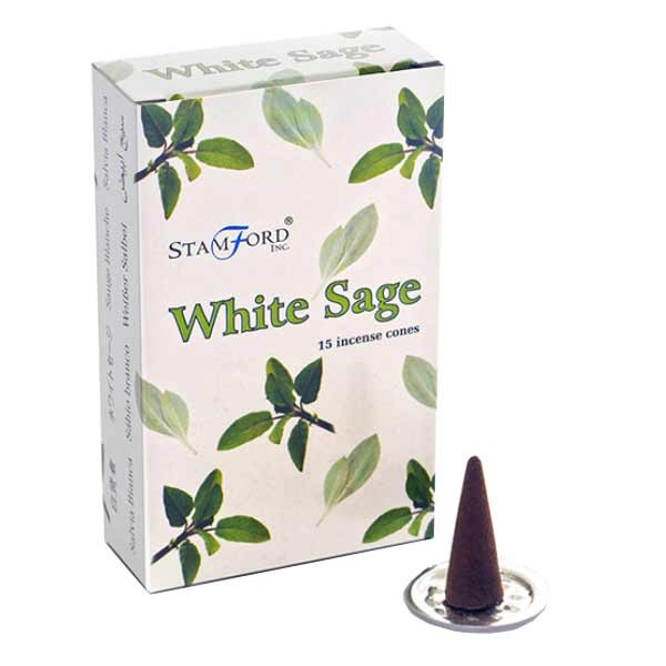 Stamford Incense Cones White Sage 15 pack