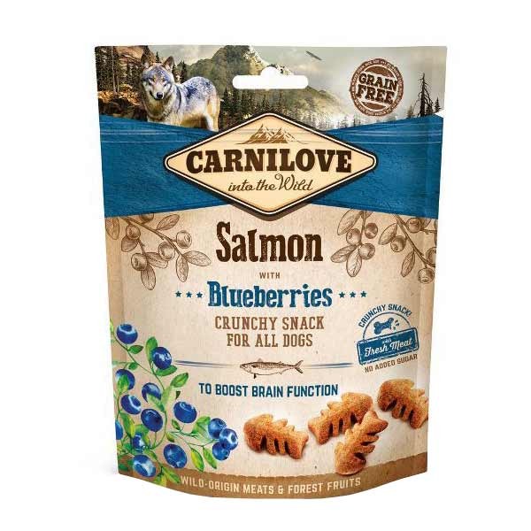 Carnilove Crunchy Snack Salmon & Blueberries 200g Dog Treat