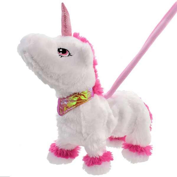 Walking Unicorn With Sound On Telescopic Lead