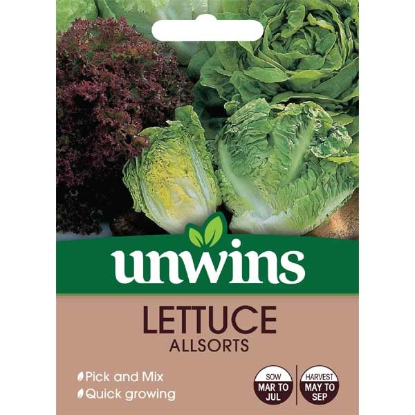 Unwins Lettuce All Sorts Mix Seeds