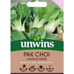 Unwins Pak Choi Canton White Seeds