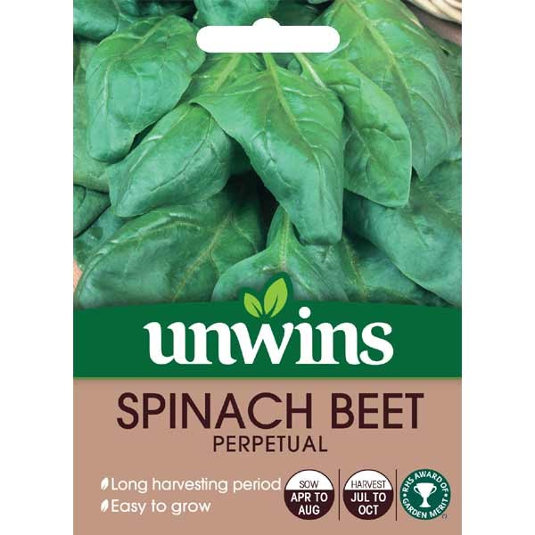 Unwins Spinach Beet Perpetual Seeds