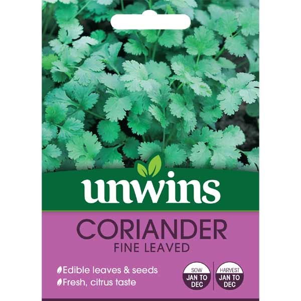 Unwins Fine Leaved Coriander Seeds