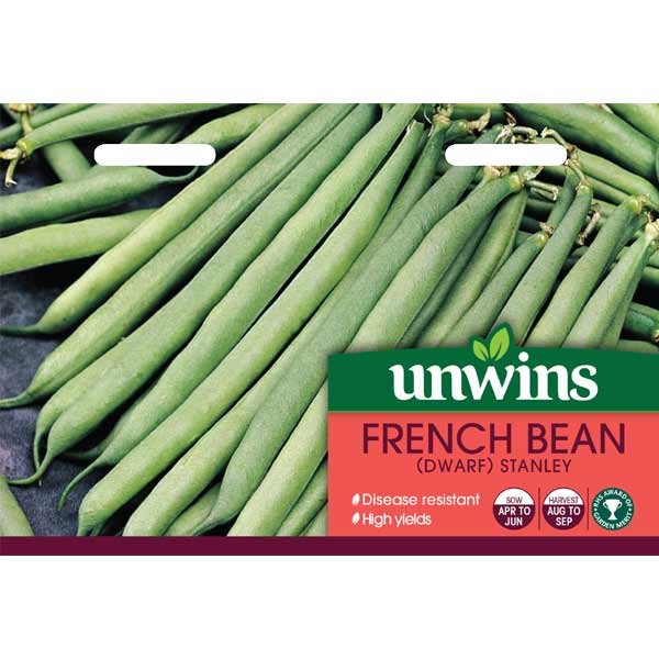 Unwins French Bean Dwarf Stanley Seeds