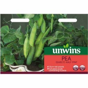 Unwins Early Pea Half Pint Seeds