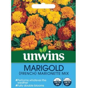 Unwins Marigold French Marionette Mix Seeds