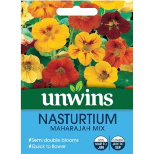 Unwins Nasturtium Maharajah Mix Seeds