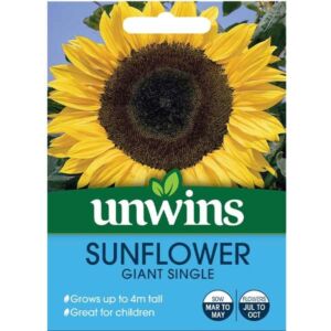 Unwins Sunflower Giant Single Seeds