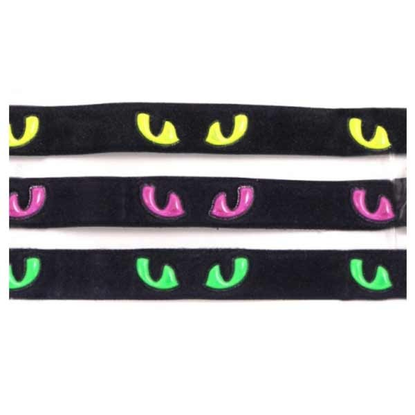 Rosewood Cats Eyes Reflective Cat Collar