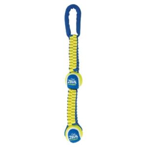 Zeus K9 20in Ball Ballistic Twist Double Tug with 2.5in Ball