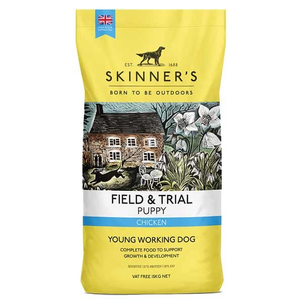 Skinner's Field & Trial Puppy Chicken 15kg Dry Dog Food