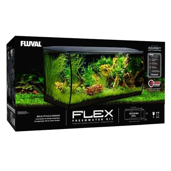 Fluval Flex 123 Litres Aquarium Black