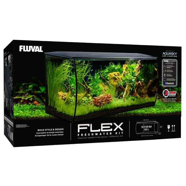 Fluval Flex 123 Litres Aquarium White