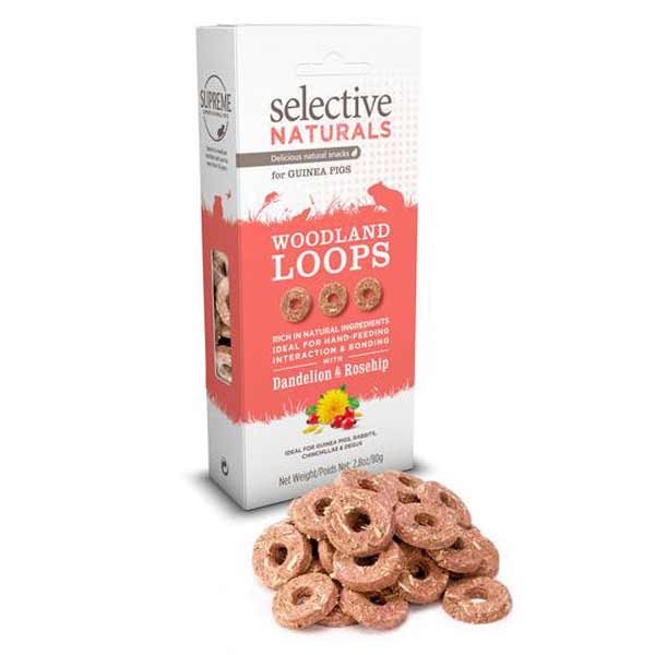 Selective Naturals Woodland Loops with Dandelion & Rosehip 80g