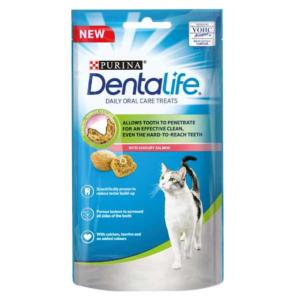 Dentalife Dental Salmon 40g Cat Treat