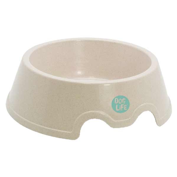 Dog Life Bioplastic Wheat Bowl 2.25 Litres (Assorted Colours)