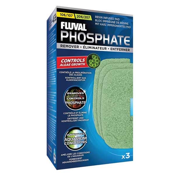 Fluval Phosphate Remover Pad 3-pk 107/207