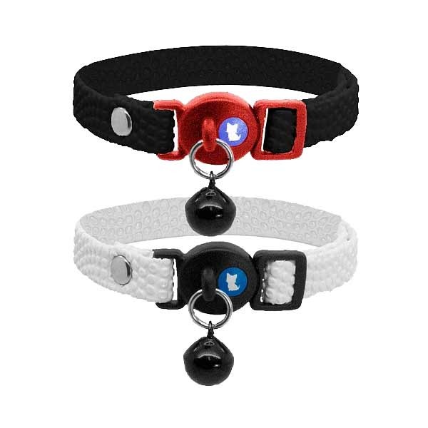 Cat Circus Monochrome PU Safety Cat Collar (Assorted)