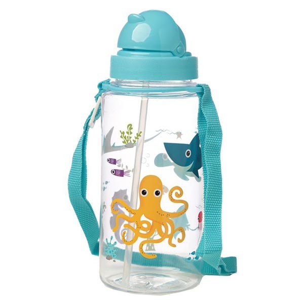 Splosh Sealife Children's Shatterproof Water Bottle 450ml